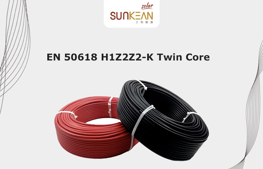 EN 50618 H1Z2Z2-K Twin Core Solar Cable EN 50618 H1Z2Z2-K Twin Core Solar Cable