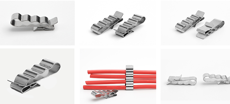 Stainless steel solar cable clip Stainless steel solar cable clip