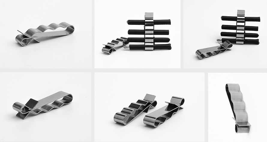 Cable clips for easy installation and removal Cable clips for easy installation and removal