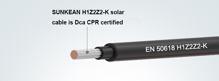 CPR certified Photovoltaic Cable CPR certified Photovoltaic Cable