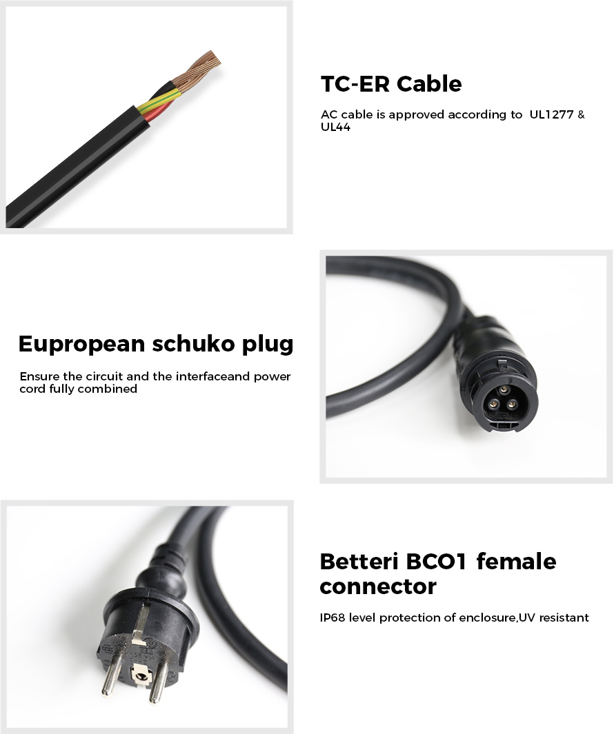 UL1277 TC-ER AC 케이블 어셈블리 UL1277 TC-ER AC 케이블 어셈블리
