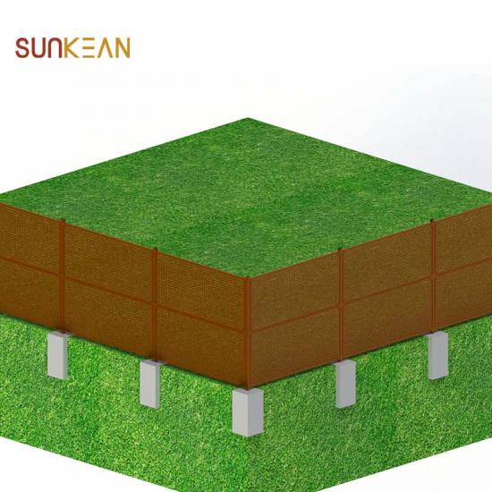 눈가리개 울타리