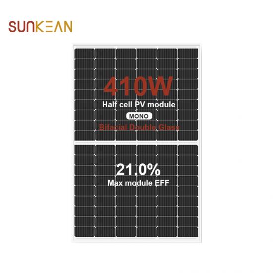 182 410W 양면 모노 태양 전지판
