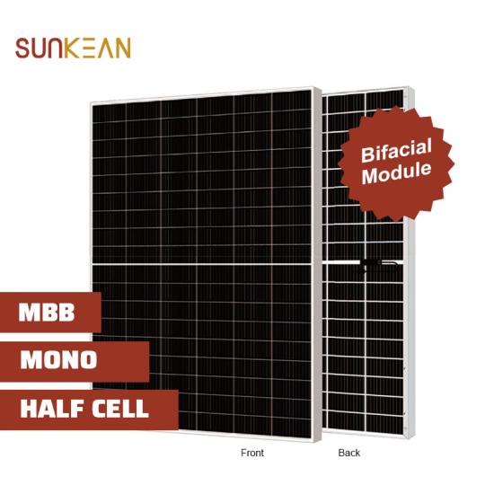 210 545W bifacial solar panel