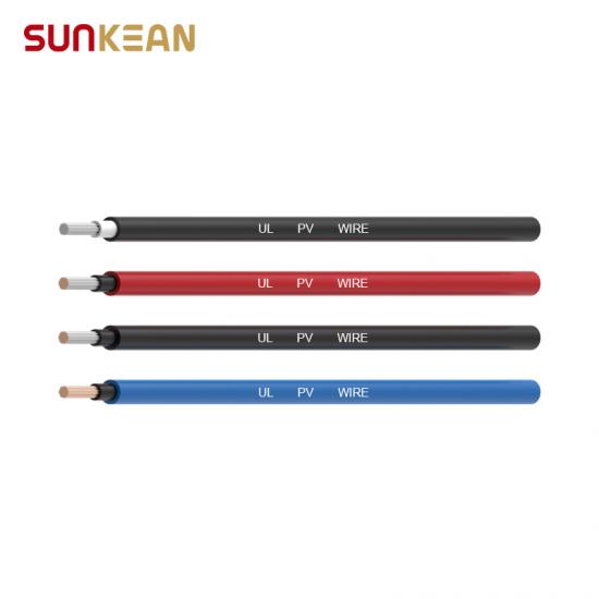 8AWG 1000/2000V UL 4703 PV wire aluminum (optional)