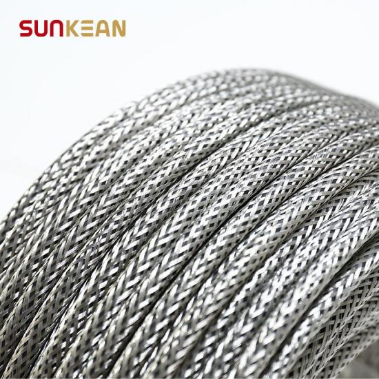 스테인리스 스틸 브레이드 PV 케이블이 있는 H1Z2Z2-K