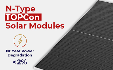 TOPCon 태양전지로 환경을 보호하다